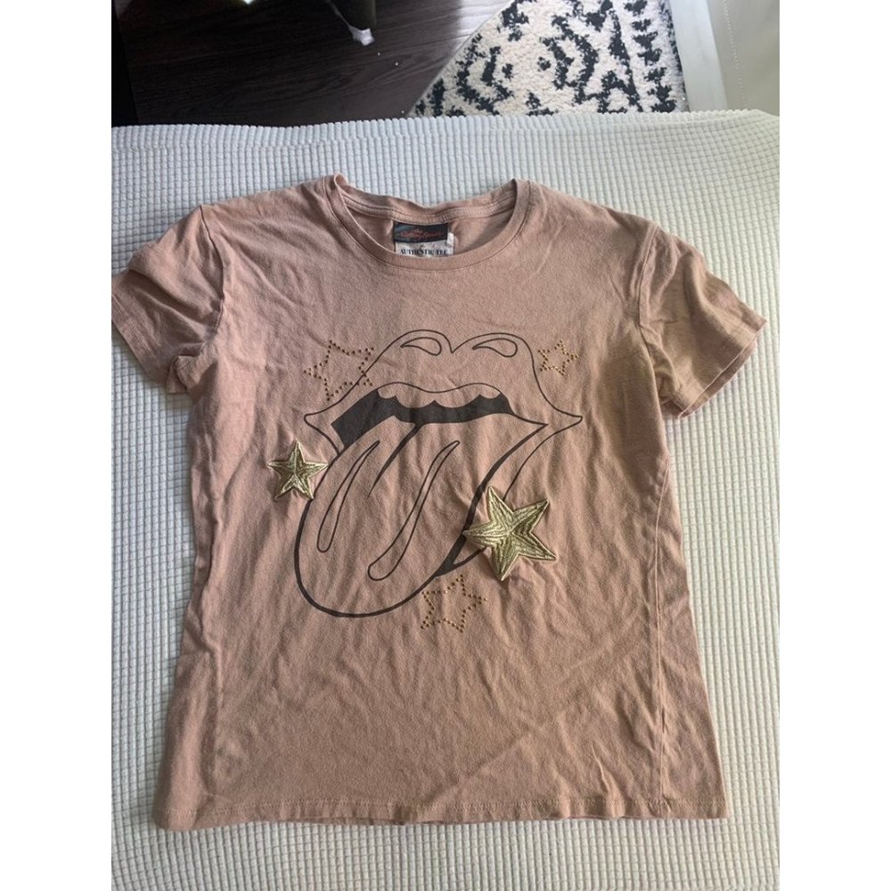 Rolling stones nude band tee COTTON ON vintage look small